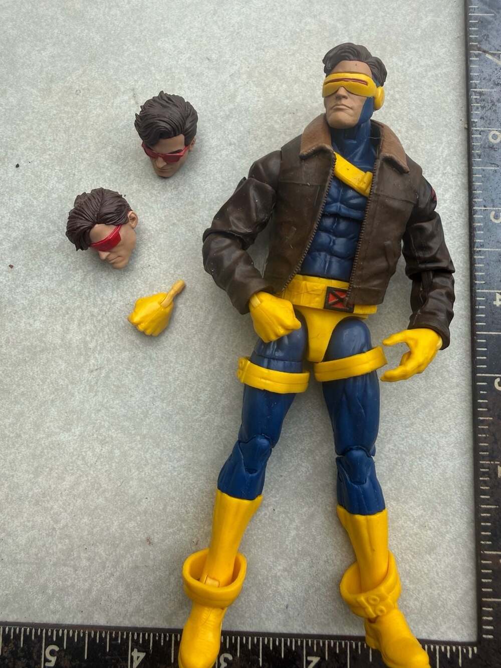 Hasbro Marvel Legends X-Men Love Triangle Cyclops Action Figure with Jacket